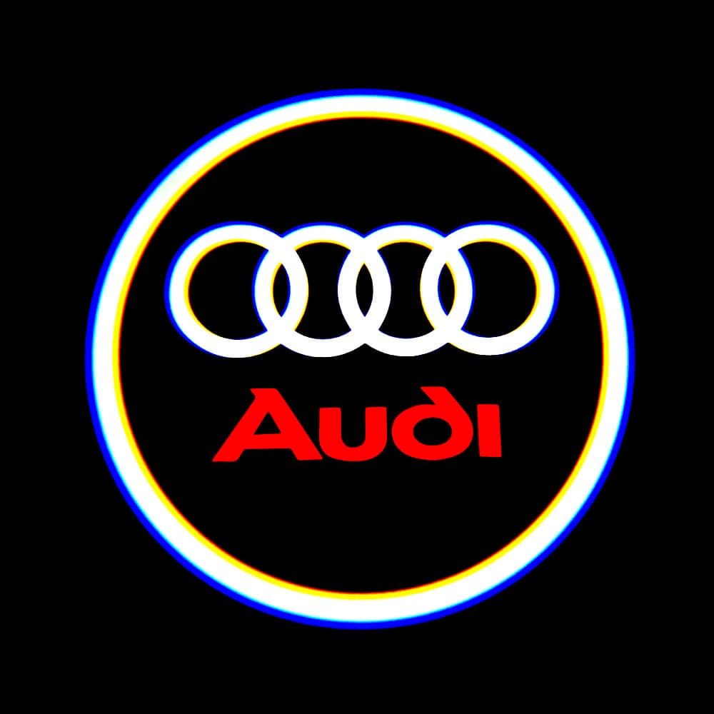 Audi A2 Premium Door Puddle Lights Various Designs 2000–2005