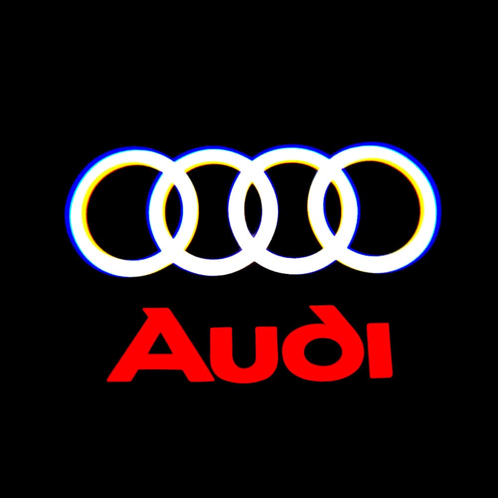 Audi A2 Premium Door Puddle Lights Various Designs 2000–2005