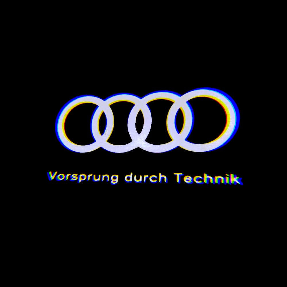 Audi A2 Premium Door Puddle Lights Various Designs 2000–2005