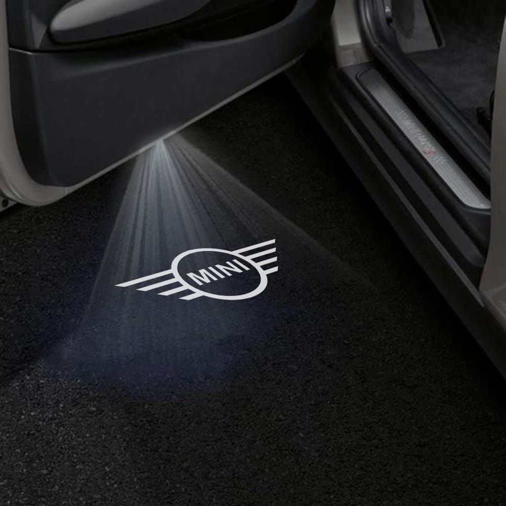 Mini Hatch 4th Gen Premium Door Puddle Lights Various Designs 2025-2026