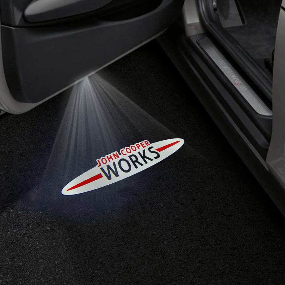 Mini Hatch 4th Gen Premium Door Puddle Lights Various Designs 2025-2026