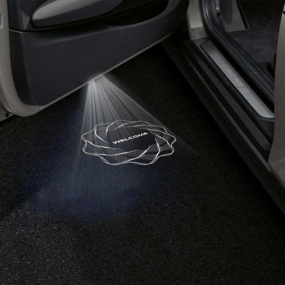 Suzuki Brezza 2nd Gen Premium Door Puddle Lights Various Designs 2022-2026