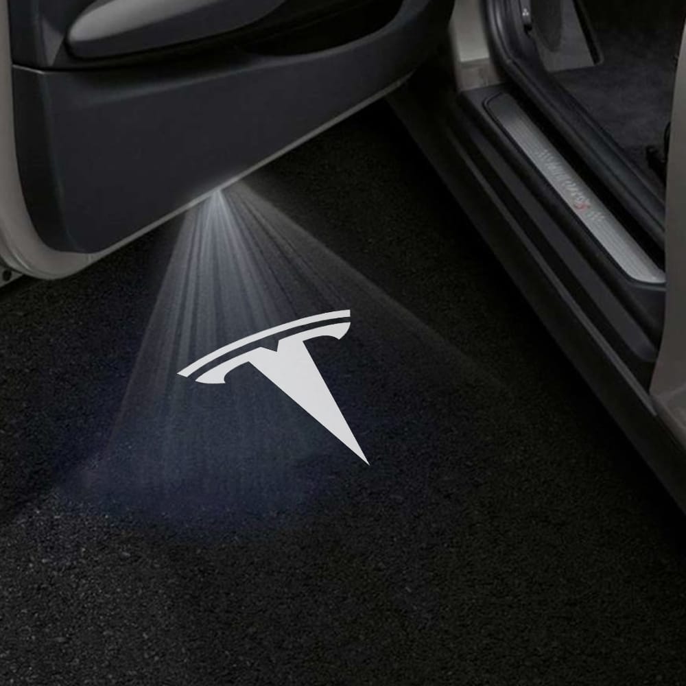 Tesla Model 3 Highland Premium Door Puddle Lights Various Designs 2023–2026