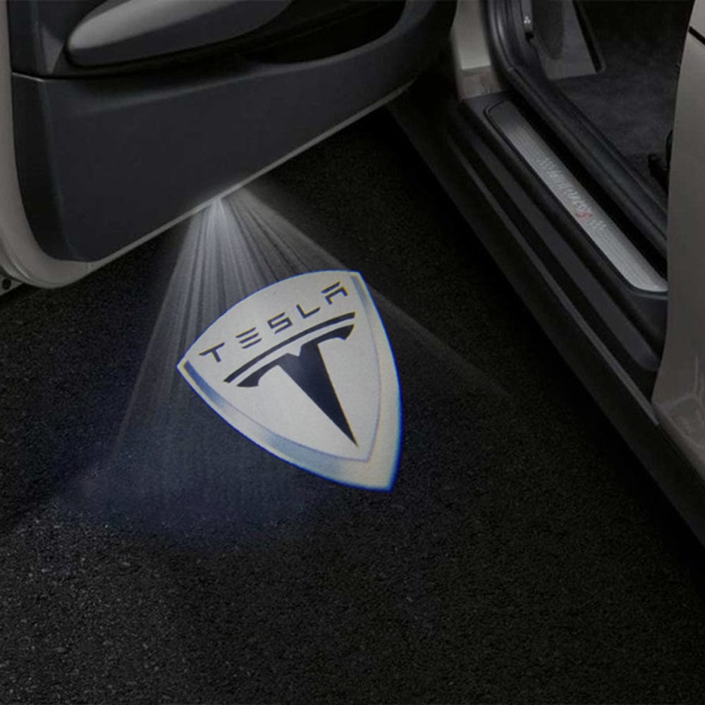 Tesla Model 3 Highland Premium Door Puddle Lights Various Designs 2023–2026