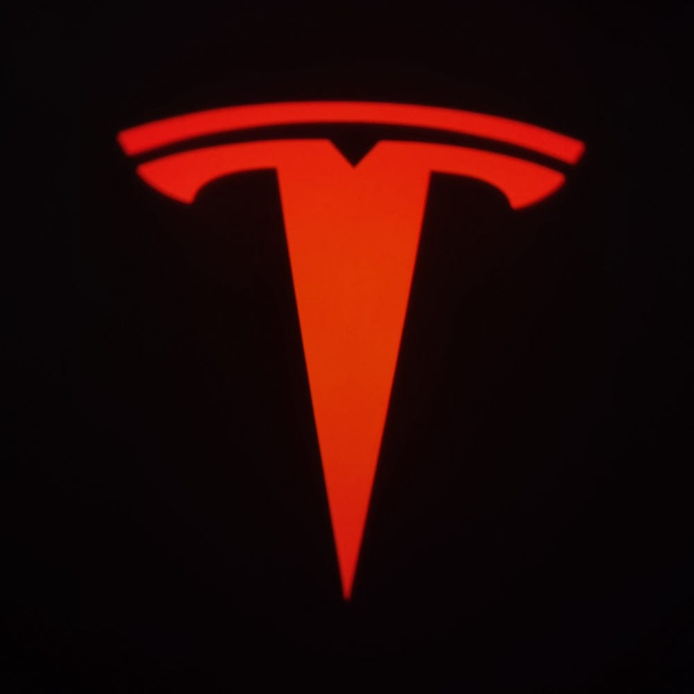 Tesla Model 3 Highland Premium Door Puddle Lights Various Designs 2023–2026