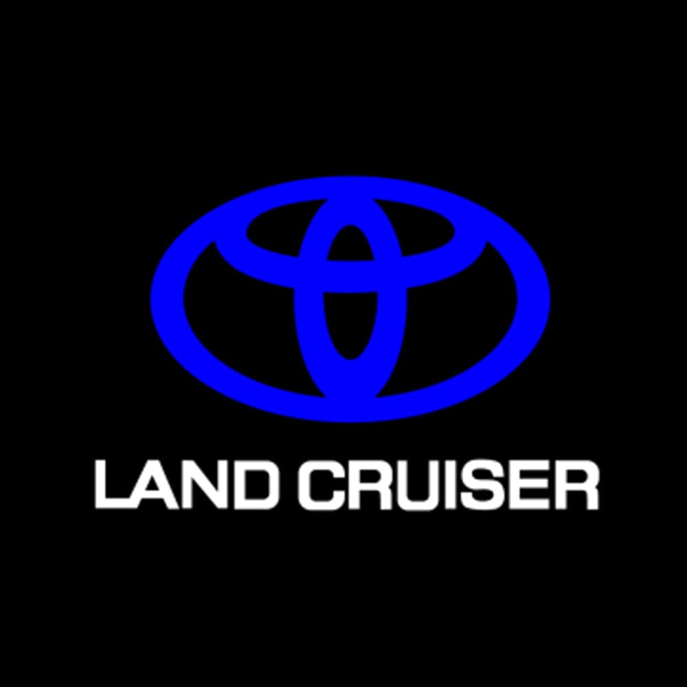 Toyota Land Cruiser J200/J300 Premium Door Puddle Lights Various Designs 2008-2026